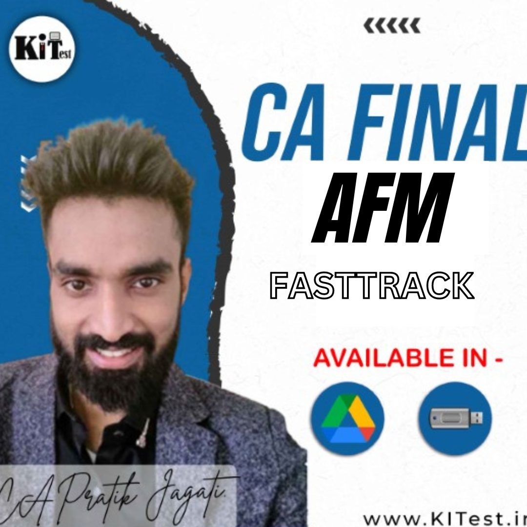 CA Final AFM New Syllabus Fastrack Batch By CA Pratik Jagati